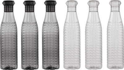 Randal 1000 ml PET Bottle(Pack of 6, Clear)