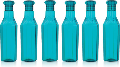 Randal 1000 ml PET Bottle(Pack of 6, Blue)