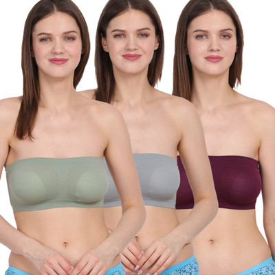AMOUR SECRET Amour Secret Tube Bra Women Bandeau/Tube Non Padded Bra(Multicolor)
