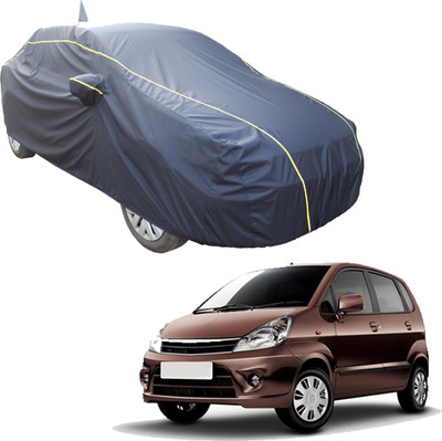 SS Zeeber Car Cover For Maruti Zen Estillo VXI ABS (With Mirror Pockets)(Blue)