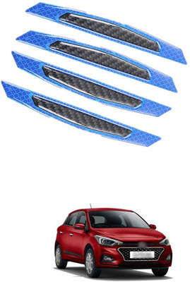 PRTEK Plastic Car Door Guard(Blue, Pack of 4, Hyundai, Elite i20)