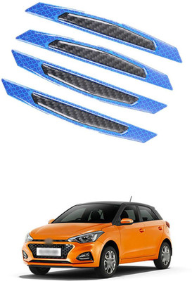 PRTEK Plastic Car Door Guard(Blue, Pack of 4, Hyundai, Elite i20)