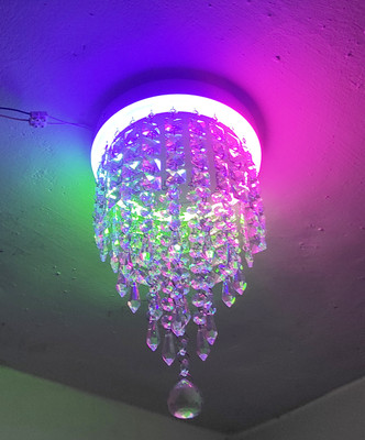 K9 CRYSTAL PRODUCTS Chandelier Ceiling Lamp(White)