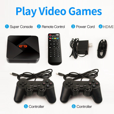 Clubics G5 Gaming Set For Smart Hd Tv With 2 Remote & 50000 Games - Black Limited Edition(Code in the Box - for PC)