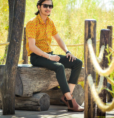 Avdhut Enterprise Polycotton Printed Shirt Fabric