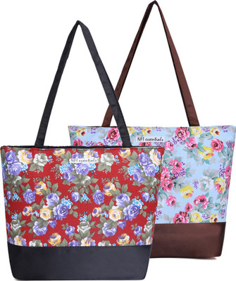 NFI essentials Women Multicolor Tote(Pack of: 2)
