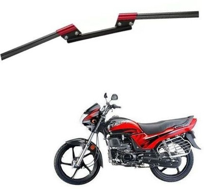 AUTOGARH Universal Red Black Stylish Handle Bar for Hero Passion Handle Bar(Red)