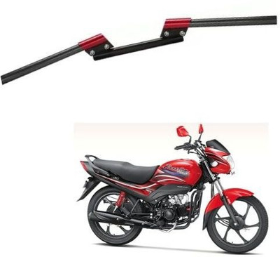 ARN Universal Motorcycle Red Black Handle Bar for Universal For Bike Handle Bar(Red)