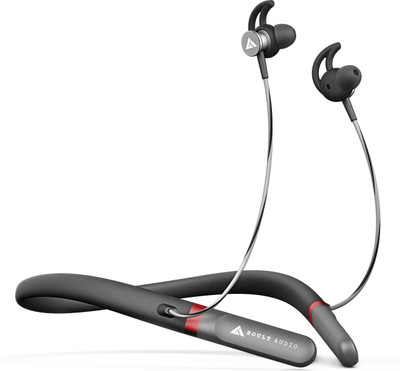 Boult Audio ProBass Fcharge with 40 hrs Playtime, ENC, Fast Charging, Fast Pairing Bluetooth Headset