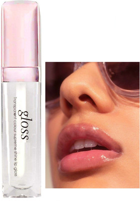 YAWI PROFESSIONAL MAKE UP LOOK WATER POOF SHINY LIP GLOSS(6 ml, TRANSPARENT)
