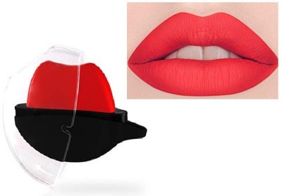 Latixmat Lip Shape Apple Lipstick Long Lasting Waterproof(RED, 5 g)