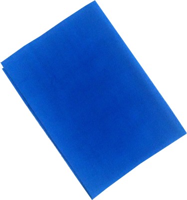 POCKETWOOD Fleece Baby Bed Protecting Mat(ROYAL BLUE, Medium)