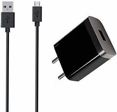 Setster Wall Charger Accessory Combo for All Smart Phone(Black)