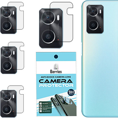 BERRIES Back Camera Lens Glass Protector for OPPO A76 || CAMERA LENS PROTECTOR (PACK OF 4), OPPO A76(Pack of: 4)