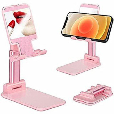 TECHGEAR Angle & Height Adjustable Desk Cell Phone HolderFoldable Mobile Stand Mobile Holder