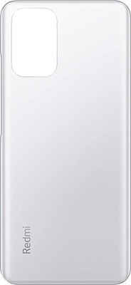 Purplesavvy Redmi Note 10 Back Panel(Frost White)