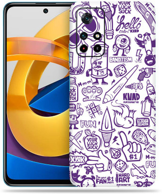 SkinoMania Poco M4 Pro Mobile Skin(Multicolor Bandit)