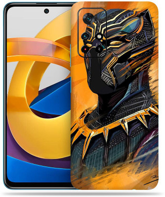 SkinoMania Poco M4 Pro Mobile Skin(Multicolor Golden-Panther)