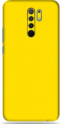 AsSkin Poco M2, poco m2, poco Mobile Skin(Ultra Super Yellow Matte With High Matte Finish .Skin..)