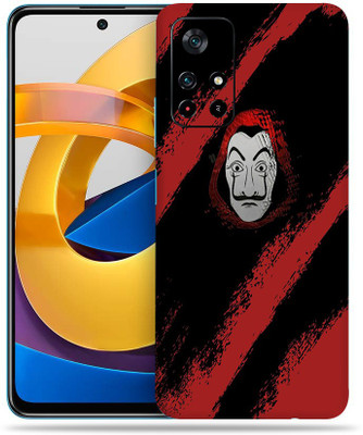SkinoMania Poco M4 Pro Mobile Skin(Multicolor Money-Heist)