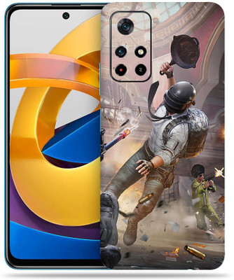SkinoMania Poco M4 Pro Mobile Skin(Multicolor Pubg)