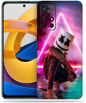 WeCre8 Skin's Poco M4 Pro 5G Mobile Skin(Marshmello Multicolor Skin With Ultra Matte Finish)