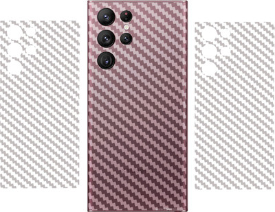 DVANK SAMSUNG GALAXY S22 ULTRA || 3D CARBON FIBER ULTRA-THIN BACK LAMINATION || Mobile Skin(TRANSPARENT)