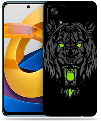 SkinoMania Poco M4 Pro Mobile Skin(Multicolor Tiger-Green)
