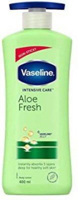 Vaseline ALOE FRESH HYDRATING DAILY MOISTURIZER BODY LOTION(400 ml)