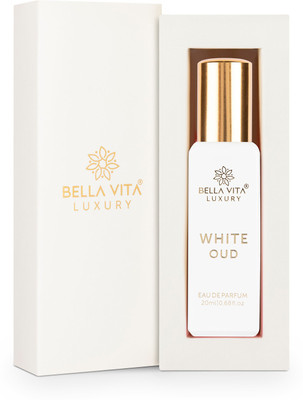 Bella vita organic White Oud Eau De Parfum , Long Lasting , Unisex Eau de Parfum  -  20 ml(For Men & Women)