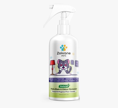 Zoivane Pet's Stain and Odour Remover Spray For Cats| Kitten Pussy Cat| 200 ML Pack of 2 Fresh and Lemon Cologne(500 ml)