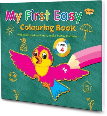 Sawan Presents My First Easy Colouring Book Level-4(Paperback, Sawan)
