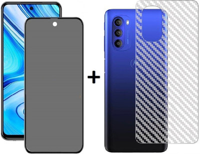 INCLU Front and Back Screen Guard for Motorola Moto G31(Pack of 1)