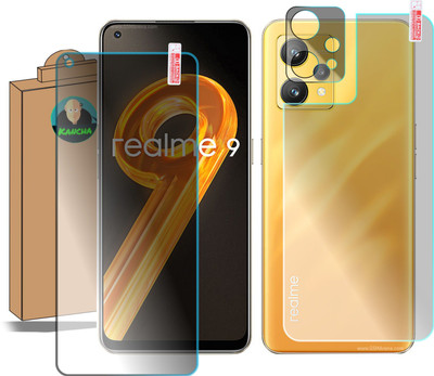 KANCHA Front and Back Screen Guard for REALME 9(Pack of 2)