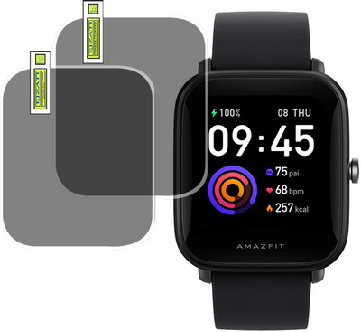 EJZATI Screen Guard for Amazfit Bip U Smart Watch SCREEN TEMPERED(Pack of 2)