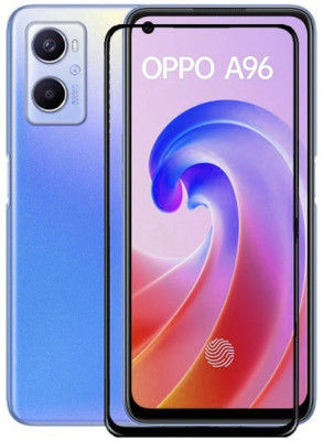 ASMANTIC Tempered Glass Guard for Oppo A96 5G(Pack of 1)