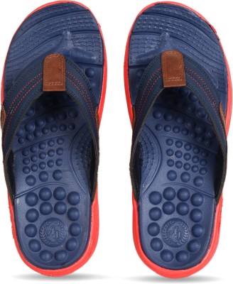 Impakto Men Flip Flops(Blue , 9)