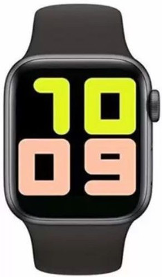 SYARA NMN_252H T55 Smart Watch Smartwatch(Black Strap, Free)