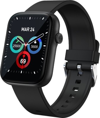 Fire-Boltt Ninja Pro Plus 1.69 Display, 30 Sports Mode & 2ATM Water Resistance Smartwatch Smartwatch(Black Strap, Free Size)