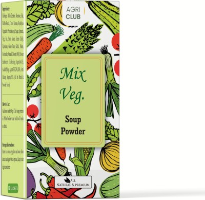 AGRI CLUB Instant Mix Veg Soup Powder 15 Sachets(225 g)