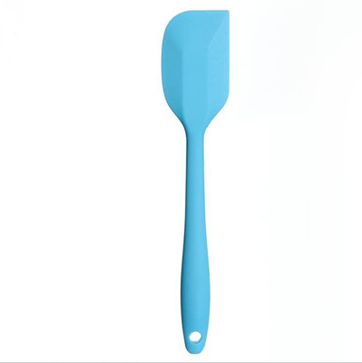 BARETAIL Full Body Silicon Spatula 28cm Blue Colour Pack of 1 Mixing Spatula(Pack of 1)