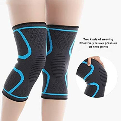 DreamPalace India Knee Support for Men & Women | Knee Brace for Knee Support & Knee Pain Recovery Knee Support(Blue)