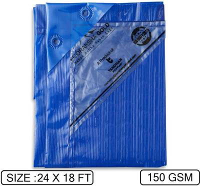 Tandhan Ecoraksha Gold Premium Multilayer Eco-friendly 24 X 18 FT tarpaulin Sheet Tent - For Multipurpose Heavy Duty Waterproof Tadpatri 150 Gsm Plastic Cover Tharpai