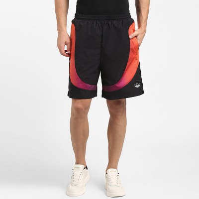 ADIDAS ORIGINALS Printed Men Black Track Pants