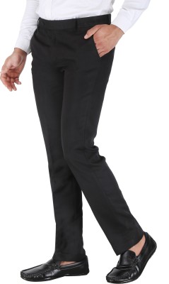 TRADIC Relaxed Men Black Trousers