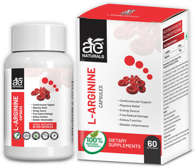 AE Naturals L-Arginine Capsules 60 Caps(60 No)