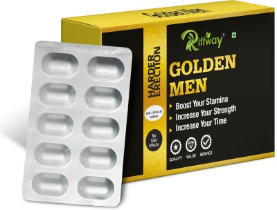 Riffway Golden Men Natural Solution Improves Sensitive Muscles Promotes Fertility