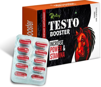 Riffway Testo Booster Herbal Capsule Improves Sensation S-E-X Desire & Intensity