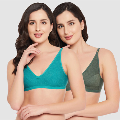 Clovia Women T-Shirt Non Padded Bra(Multicolor)