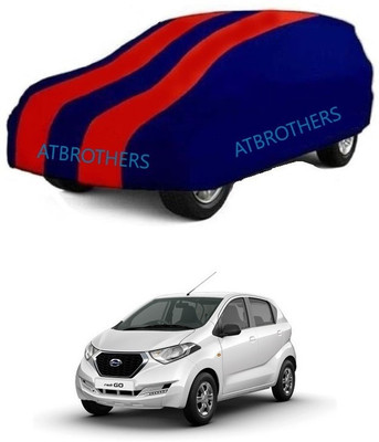 ATBROTHERS Car Cover For Datsun redi-GO (Without Mirror Pockets)(Red, Blue)